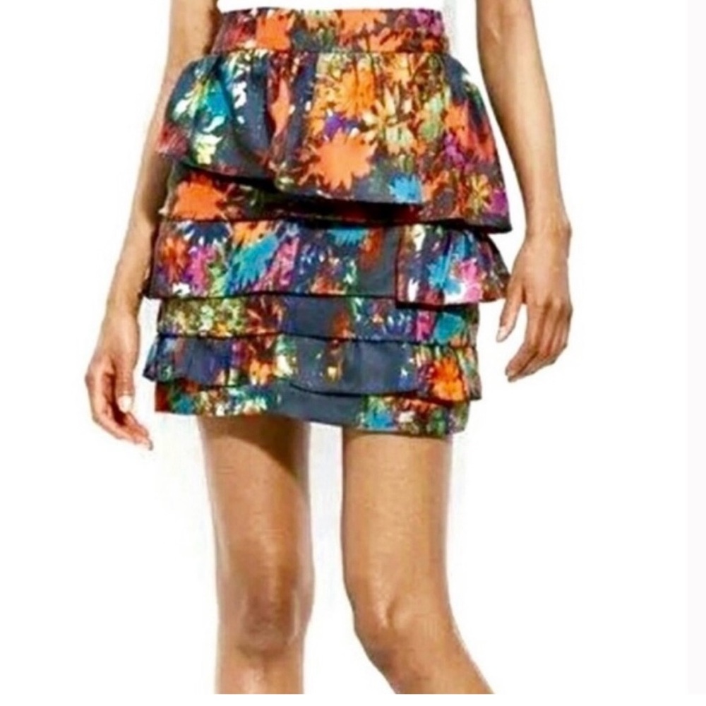 NWT! Leifsdottir | Anthropologie Tiered “Alegrias” Skirt, Size 6